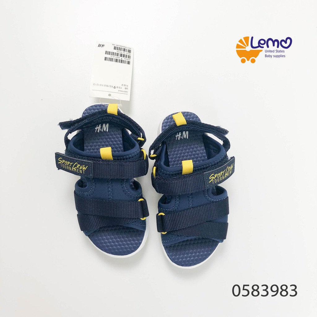 Dép sandal cho bé trai [HM Authentic] - Ảnh thật