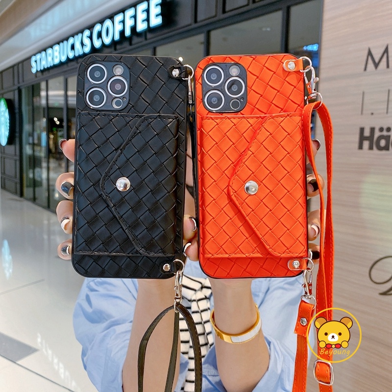 Ốp Điện Thoại NFC Kèm Dây Đeo Chéo Cho Xiaomi 13 Pro 12T Pro 12 12S 12X 12 12S Pro Poco M4 M3 5G X3 Pro X3
