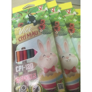 Chì màu GStar 12mau cây dài