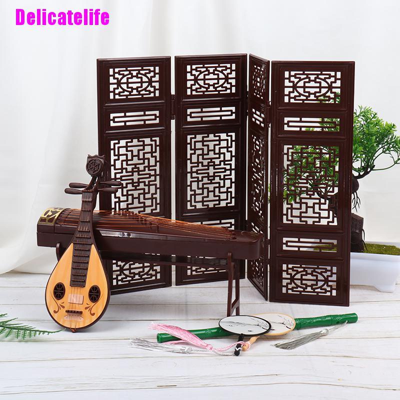 Quạt Xếp Mini Trang Trí Nhà Búp Bê