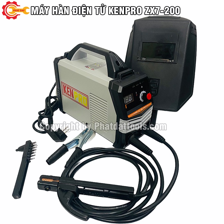 Máy Hàn Điện Tử Chinh Hãng KENPRO ZX7-200-Đầy Đủ Phụ Kiện-Chuyên Hàn Xì Các Công Trình Vừa Và Nhỏ, Làm Quảng Cáo...