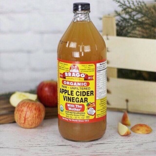 Giấm táo hữu cơ Bragg 473/946ml