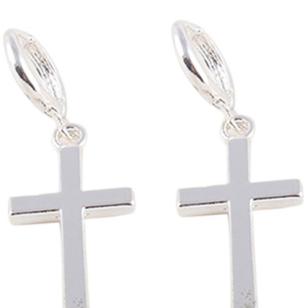 Hoa Tai Dáng Dài Mặt Hình Thánh Giá Cho Nữ