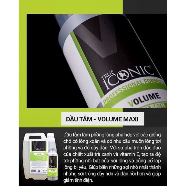 [  C .H .A .I C .H .I .Ế .T ) SỮA TẮM CAO CẤP TRUE ICONIC CHUYÊN DỤNG SPA THÚ CƯNG CHÓ MÈO