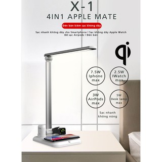 Đèn bàn x1 kiêm đế sạc đa năng – 4in1 apple mate