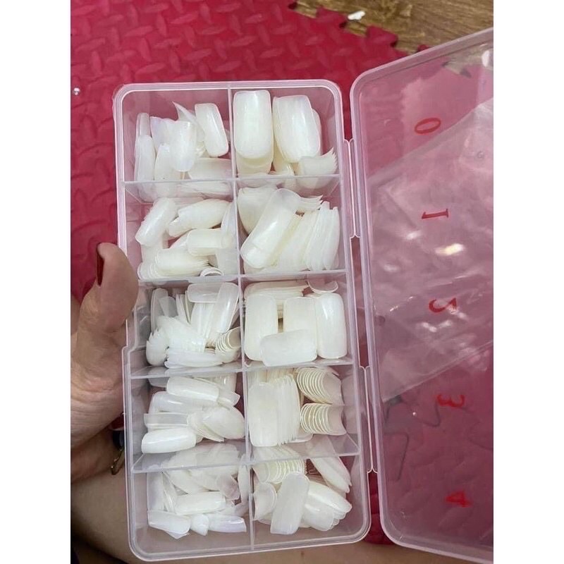Móng úp chân dài đủ size hộp 500 chiếc - LanChiNail