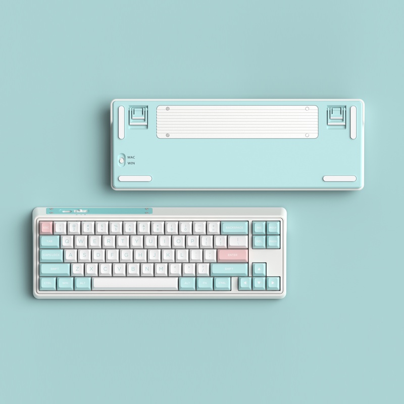 Bàn phím cơ không dây FL-Esporrt CMK68 Hotwsap, RGB, Bảo hành chính hãng 12 tháng