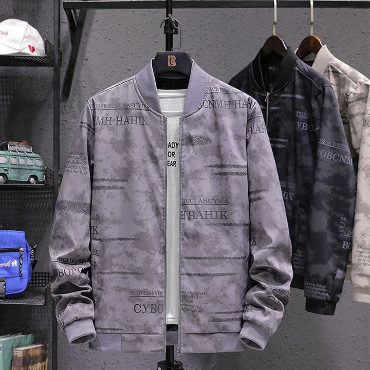 Áo khoác bomber nam big size ZENBIG dành cho người mập người béo, size ngoài cỡ Zenbig