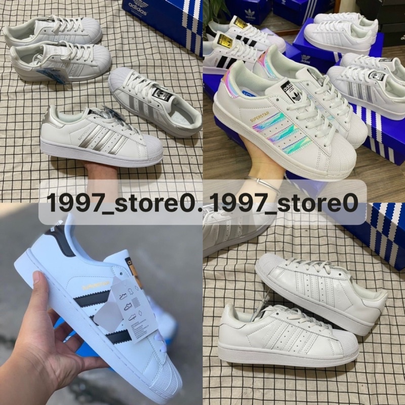 Giày superstar mũi sò các màu cao cấp