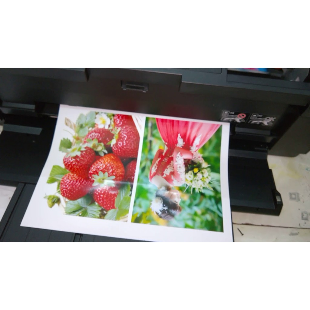 In ảnh khổ giấy A4 (30 cm X 21 cm)