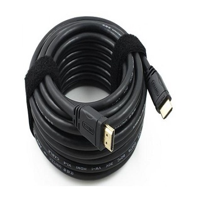 Cáp HDMI tròn đen dài 15M hàng xịn - Dây cáp kết nối 2 đầu hdmi 1.4 giá rẻ