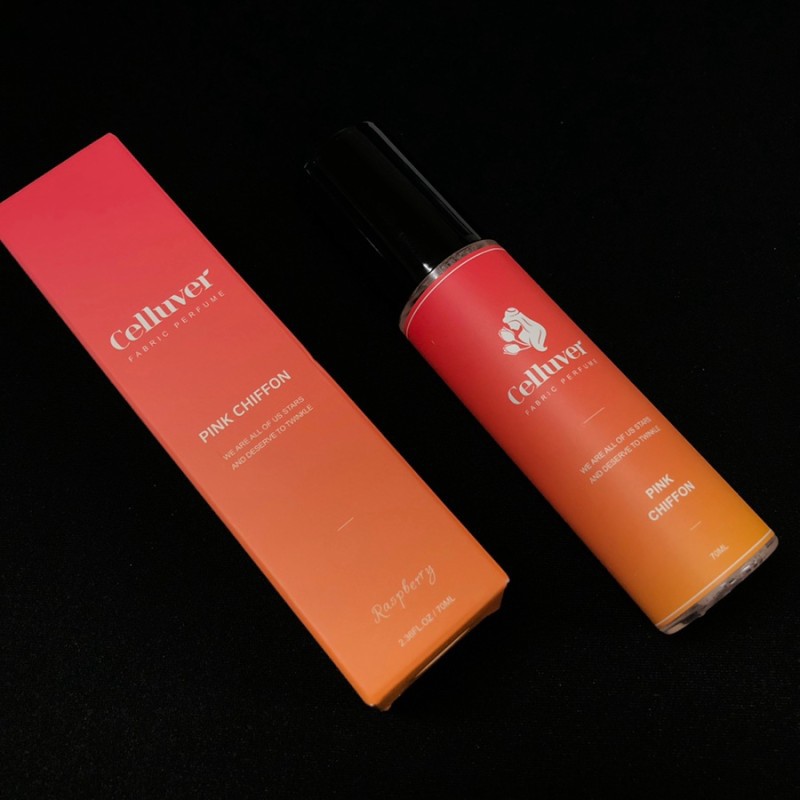 Nước hoa vải/Fabric Perfume - Celluver Pink Chiffon 70ml - Hương trái cây ngọt ngào | BigBuy360 - bigbuy360.vn