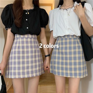 [SẴN] Chân váy ngắn chữ A Ulzzang Quảng Châu VVN35