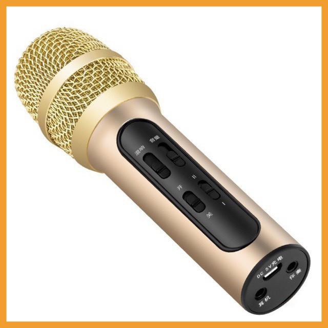 ⚡Giá Rẻ⚡MIC LIVESTREAM KARAOKE C11 hỗ trợ thu âm Kèm đầy đủ phụ kiện - Bảo hành 3 tháng