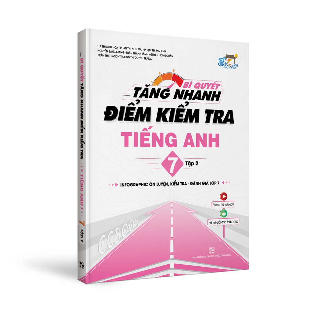 Sách - Bí quyết tăng nhanh điểm kiểm tra Tiếng anh 7 tập 2