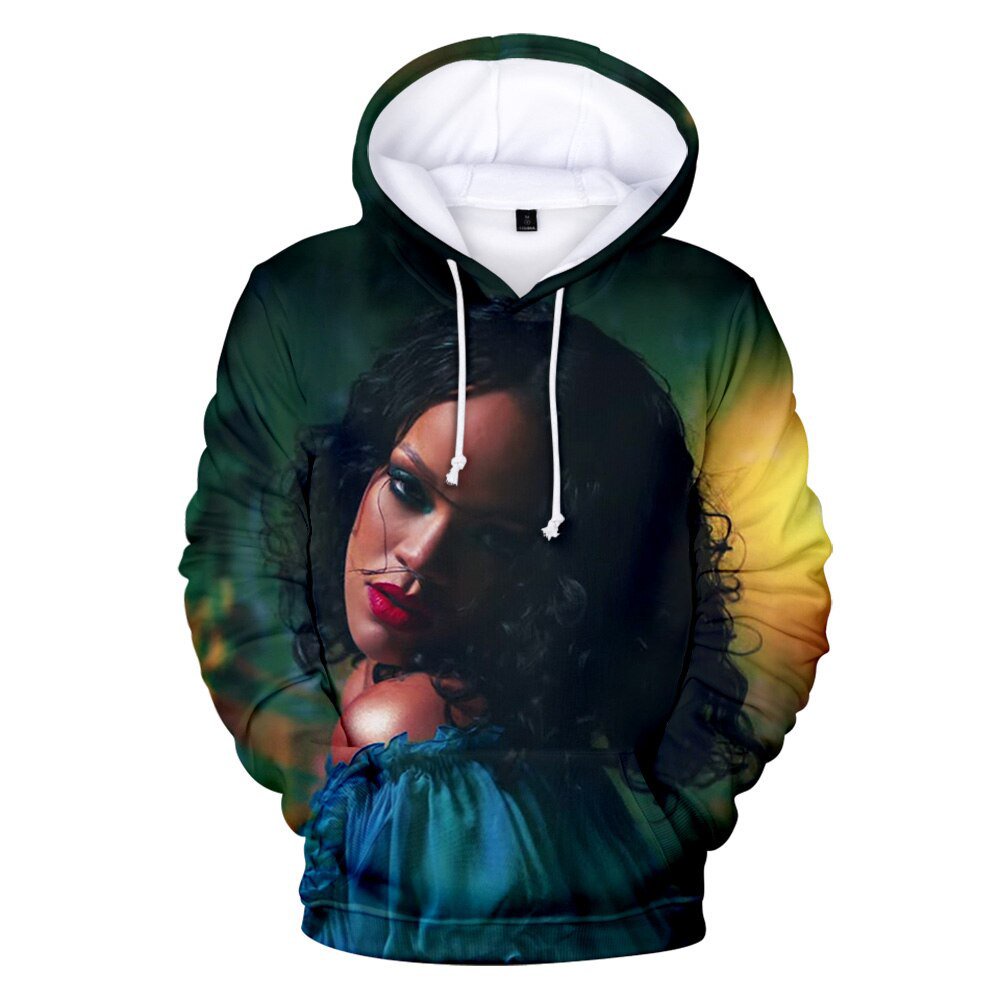 Áo hoodie phong cách ca sĩ Rihanna