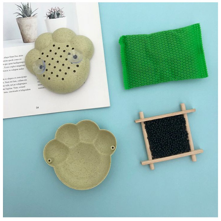 Hộp đựng than hoạt tính khử mùi hình chân gấu