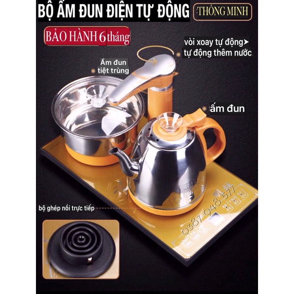 Bàn trà điện thông minh đa năng cao cấp giá rẻ cảm ứng tự động,khung gỗ dài 92cm  ,khay trà đạo Rồng phong thuỷ  TR 10