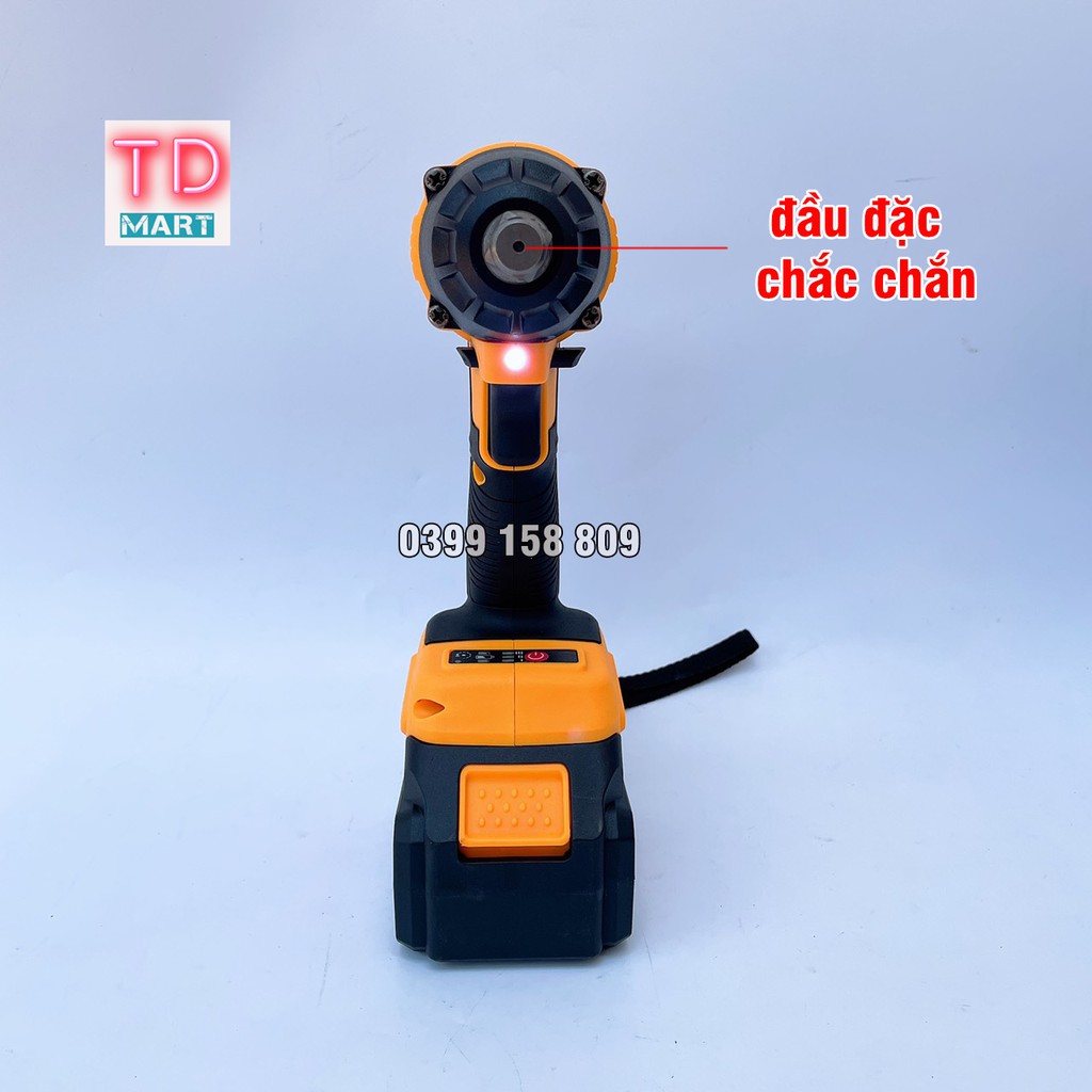 Máy Siết Bulong AKUZA 21V Max Không Chổi Than - 3 tốc độ
