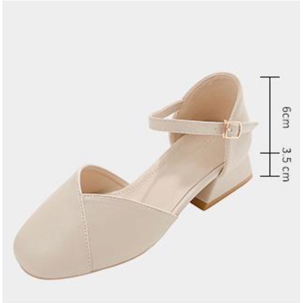 Giày cao gót mũi nhọn gót dày thời trang dành cho nữ