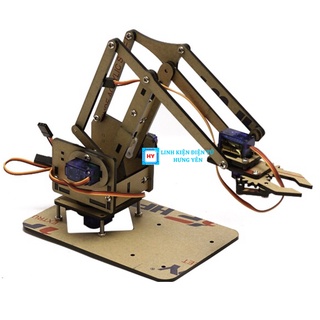 Cánh Tay Robot 4 Servo (DIY) ( Tự lắp)