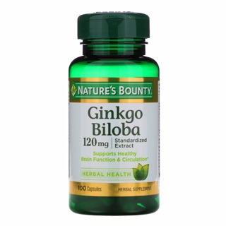 Viên uống bổ não Gingko Biloba Nature’s Bounty 60mg 200 viên