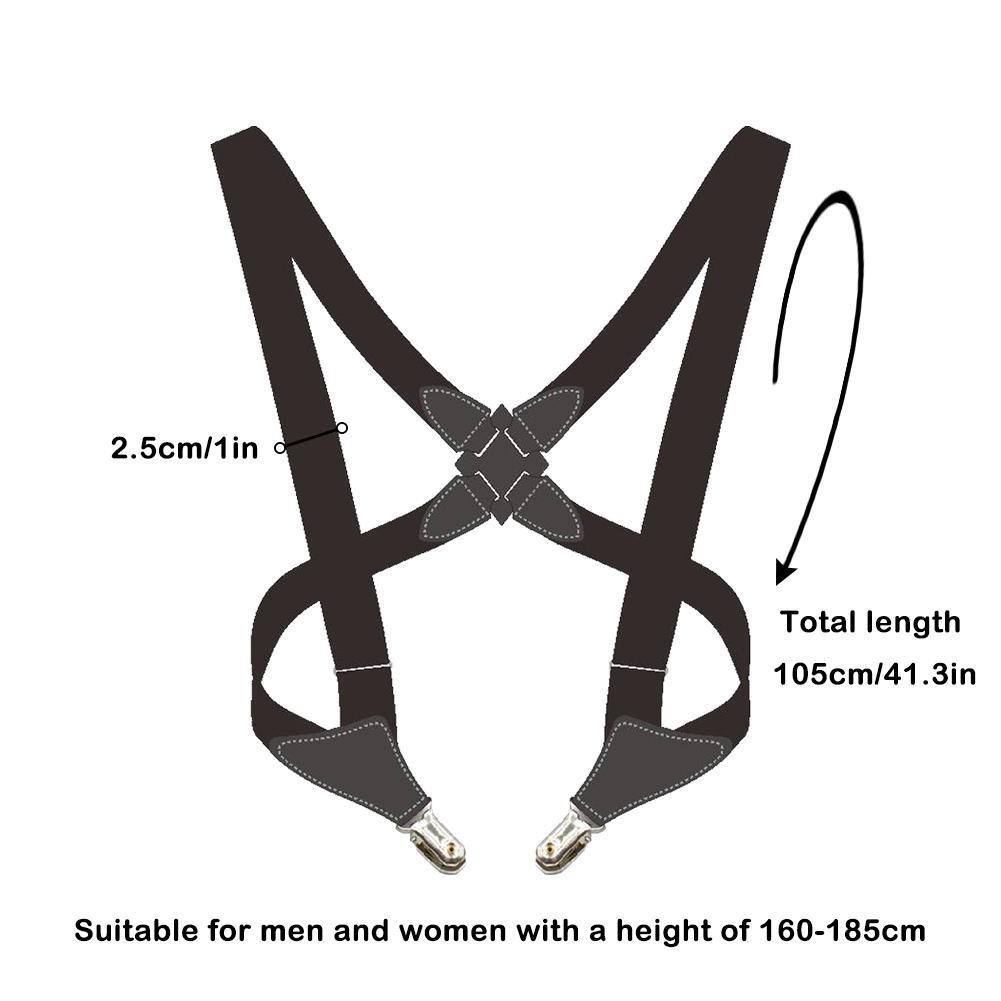 Dây đai quần yếm co giãn có thể điều chỉnh cho nam xshape z8b8 z5w2 y1d8 u3q7