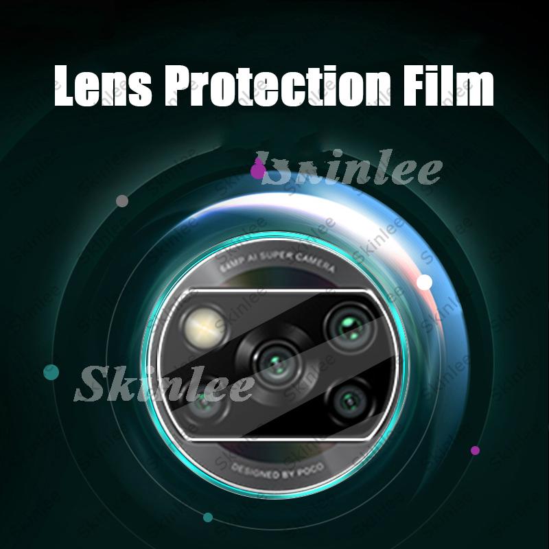 Set 3 Kính Cường Lực Bảo Vệ Camera Sau Điện Thoại Xiaomi Poco X3 Nfc / Poco X3