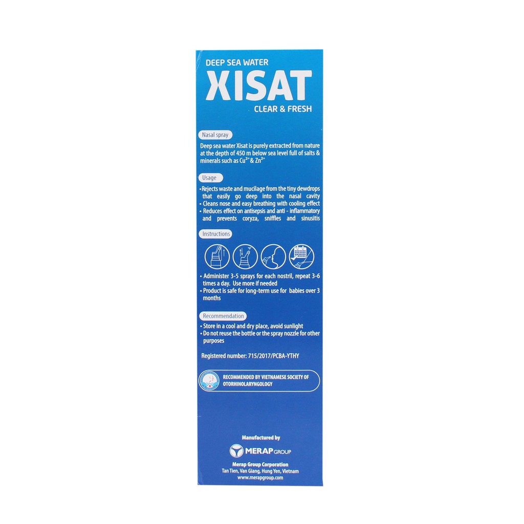 Xisat Hồng - Chai 75ml - Sát Khuẩn, Phòng Ngừa Sổ Mũi, Ngạt Mũi ( Dùng Cho Trẻ Em )