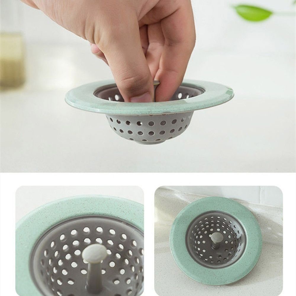 Nắp Silicone Lọc Rác Chống Tắc Nghẽn Ống Thoát Nước Bồn Rửa Chén / Phòng Tắm