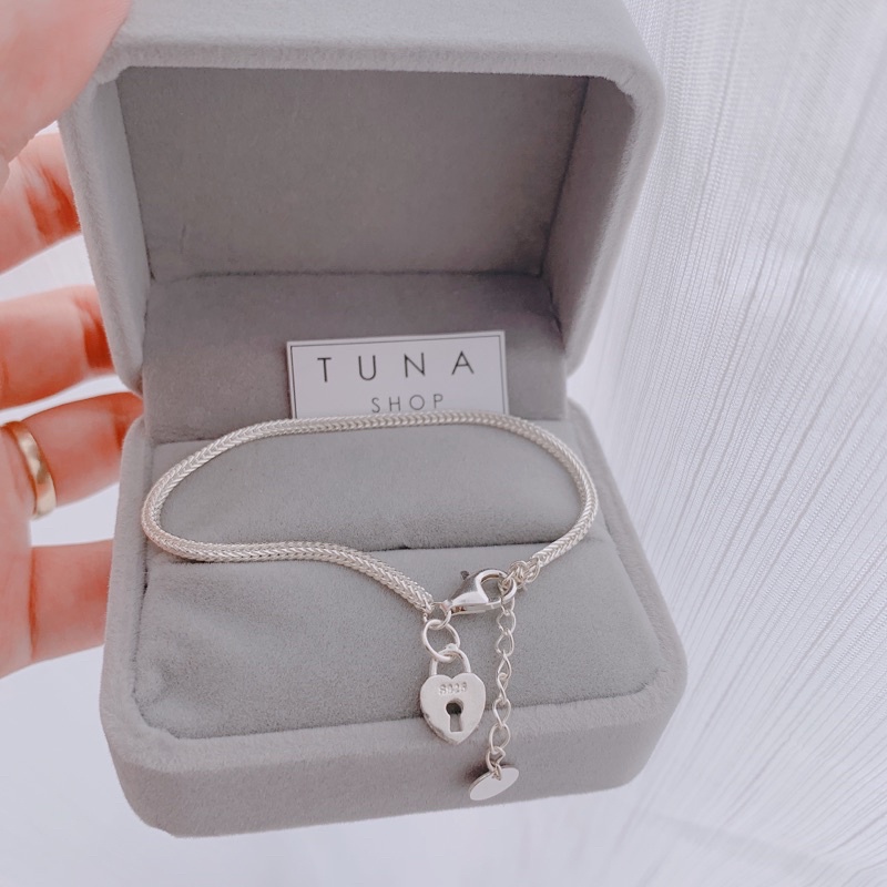 Charm Bạc cao cấp, Charm nam châm bạc nhà TUNA SILVER - Trang sức Bạc