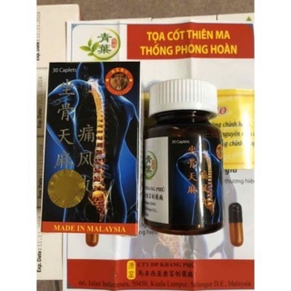  Toạ cốt thiên ma thống phong hoàn - Malaysia H 30v 