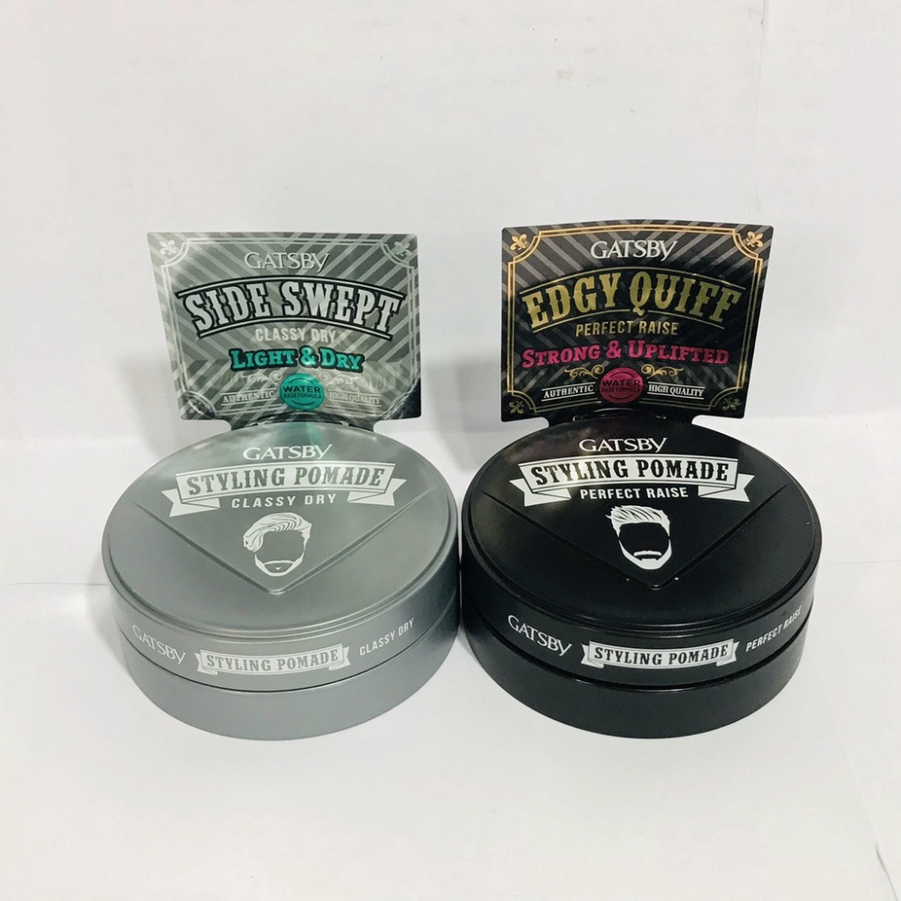 Pomade tạo kiểu tóc nam Gatsby Styling Pomade 75G [Nhật Bản]