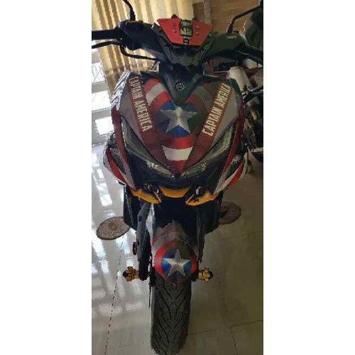 CÁNH GIÓ CHẾ CHO NVX-KHOAN LỖ-VÀ EX150 SƠN ĐỘC QUYỀN - 738AG