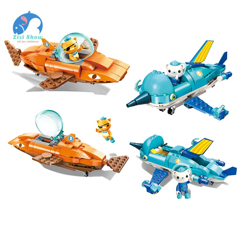 Set đồ chơi lắp ráp mô hình The Octonauts sáng tạo cho bé