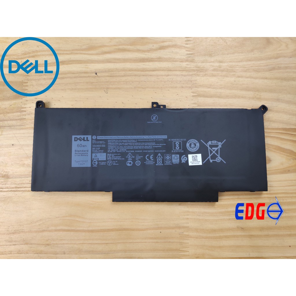 Pin Laptop Dell Latitude 7280 7480 60Wh F3YGT hàng zin