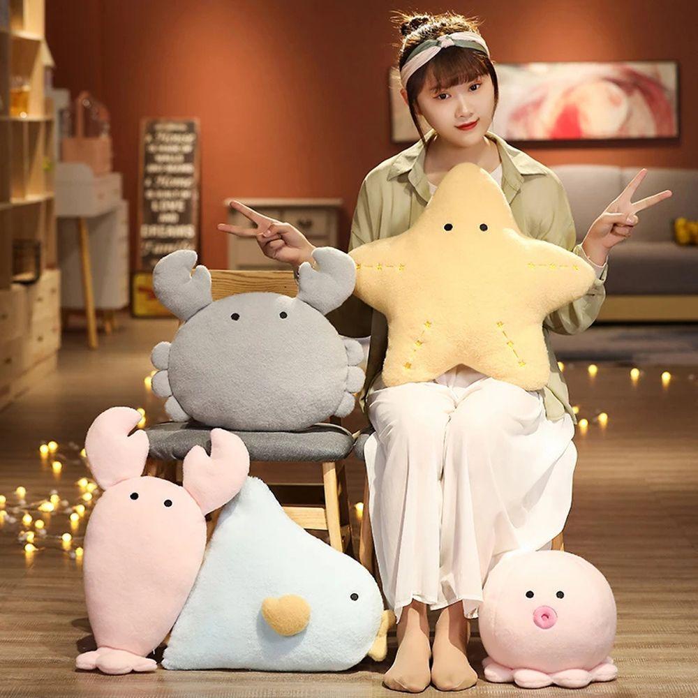 Đồ chơi nhồi bông Hình Bạch Tuộc Dễ Thương Cho Bé