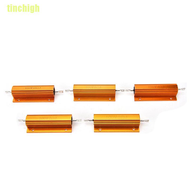 Điện Trở Vỏ Nhôm 1 / 2 / 4 / 8 / 10 Ohm Chuyên Dụng