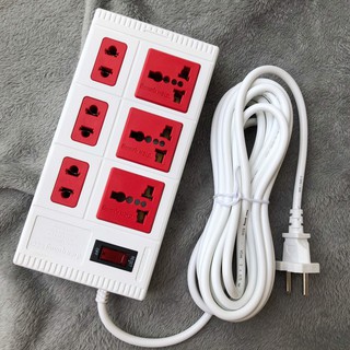 Ổ cắm Điện Quang 6 lỗ đa năng,  ĐQ ESK 6ECO (6 Lỗ)