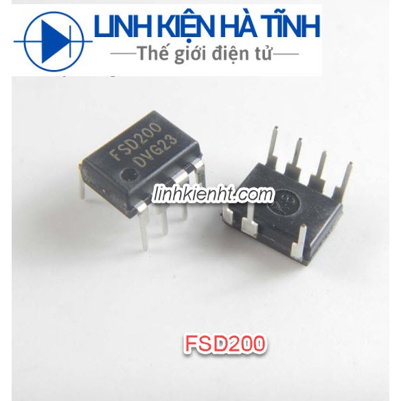 IC NGUỒN FSD200 DIP-7 MỚI