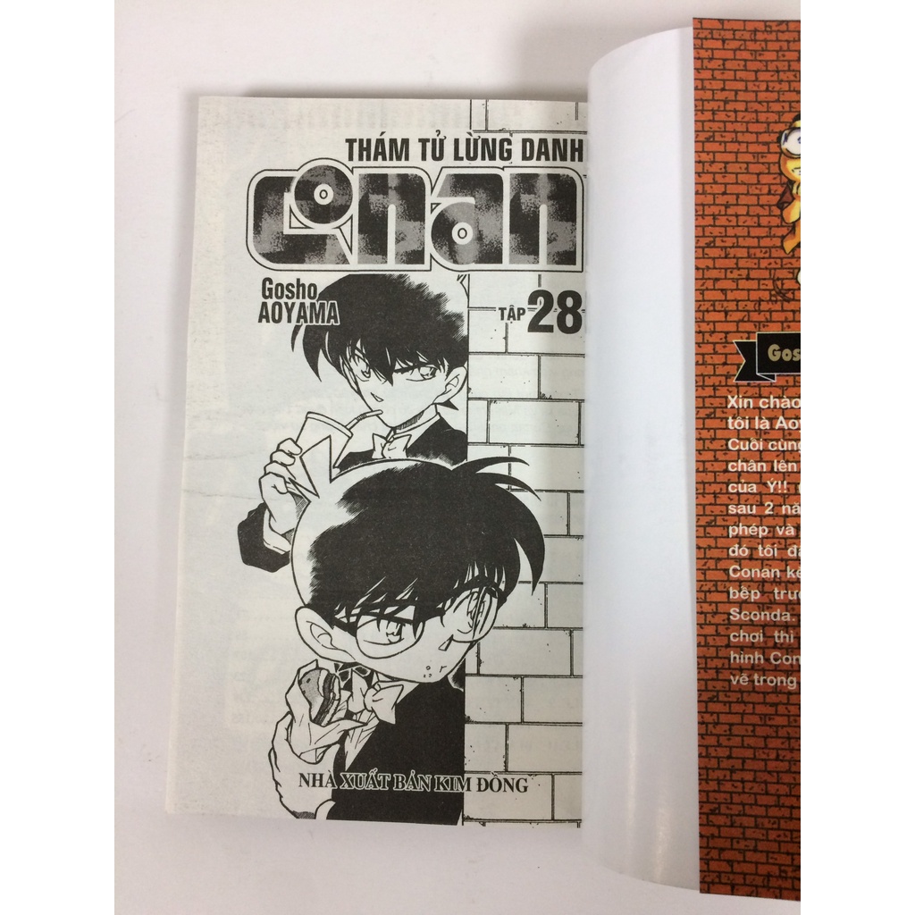 Sách - Thám tử lừng danh Conan - Tập 28