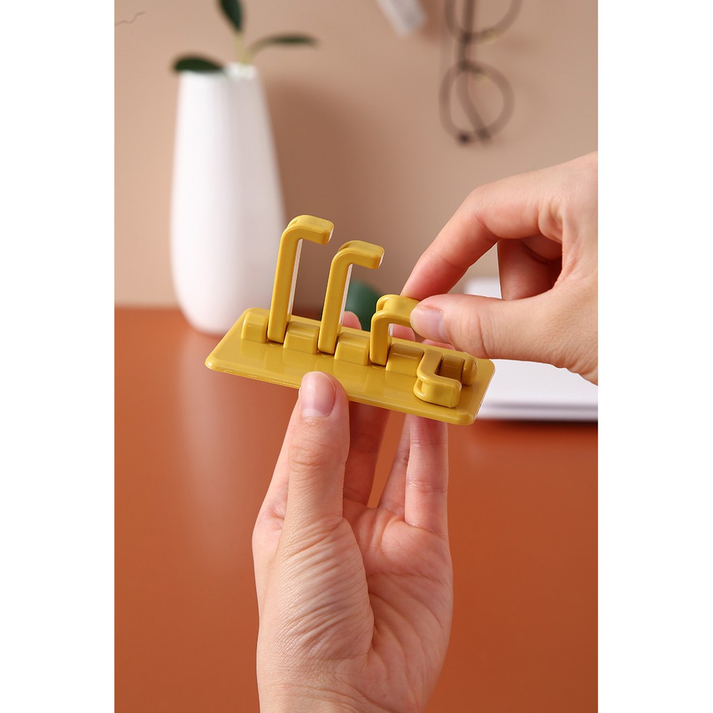 Móc treo dính tường 4 nhánh siêu dính siêu chắc siêu bền - Đồ dùng, dụng cụ nhà bếp, kệ hũ gia vị