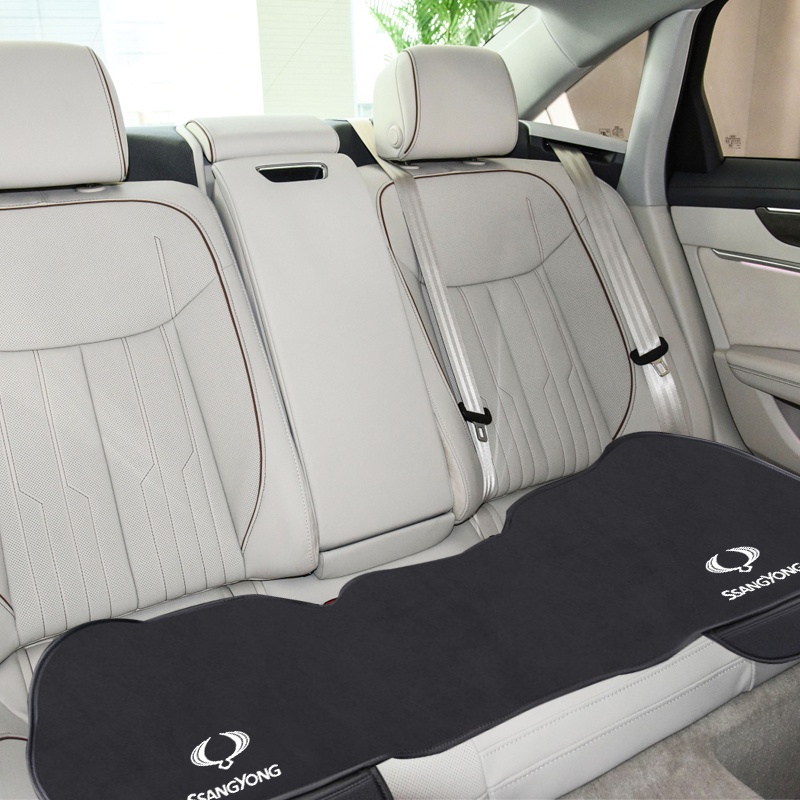 Đệm Lót Ghế Ngồi Xe Hơi Bằng Nỉ Mềm Mại Chống Trượt Thông Dụng Cho SsangYong Actyon Turismo Rodius Rexton Korando Kyron