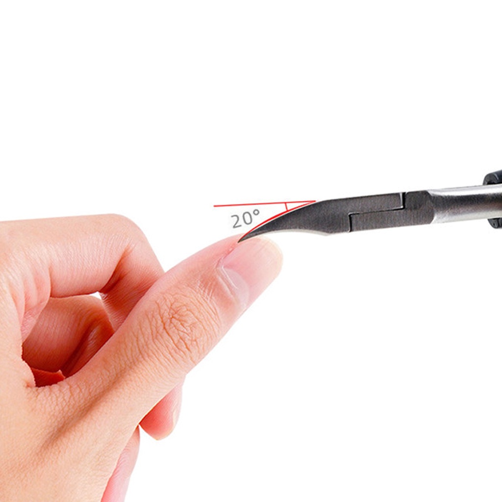 Kềm Cắt Móng Tay / Móng Chân Cong Bằng Thép Không Gỉ Chuyên Nghiệp Cho Nam