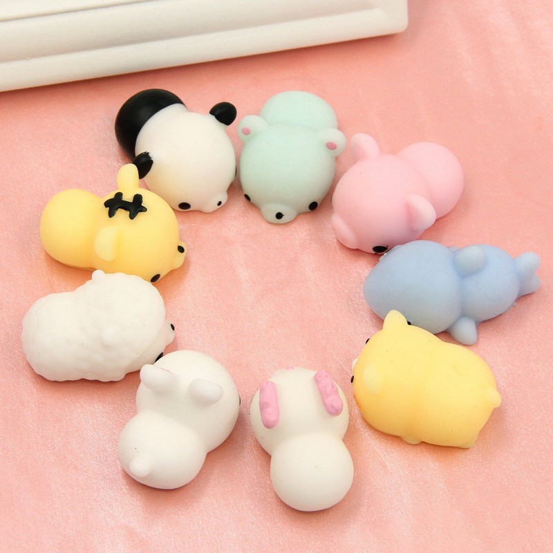 Đồ Chơi Mochi Hình Động Vật Dễ Thương