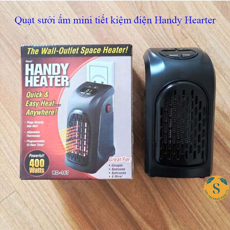 Máy sưởi mini Handy Heater [MÁY SƯỞI VUÔNG]