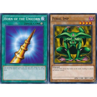 Bài Yugioh - Combo Feral Imp + Horn Of The Unicorn