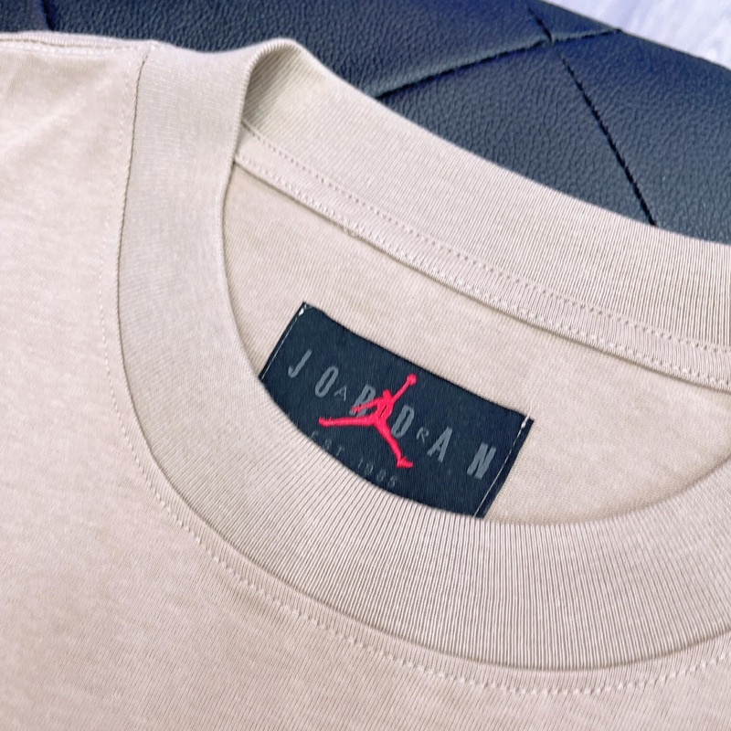 Áo Tee Travis Scott Cactus Jack x Jordan T-Shirt Khaki/Desert, áo thun Travis Scott Jordan 6