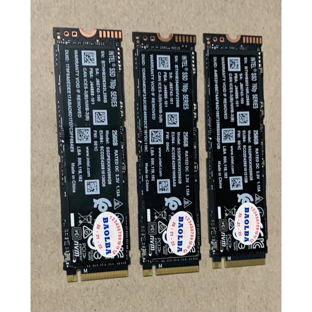 Ổ cứng ssd NVME intel 128gb 256gb sức khoẻ thấp cho kỹ thuật test máy | BigBuy360 - bigbuy360.vn