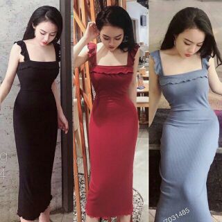 ĐẦM BODY THUN GÂN CÁNH TIÊN